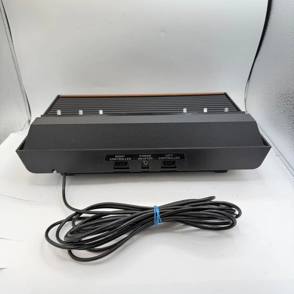 Atari 2600 Video Computer System 4-Switch Vintage Game Console Only - UNTESTED